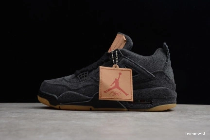 Hyperoad JORDAN 4 'BLACK' X AIR LEVI'S 0822